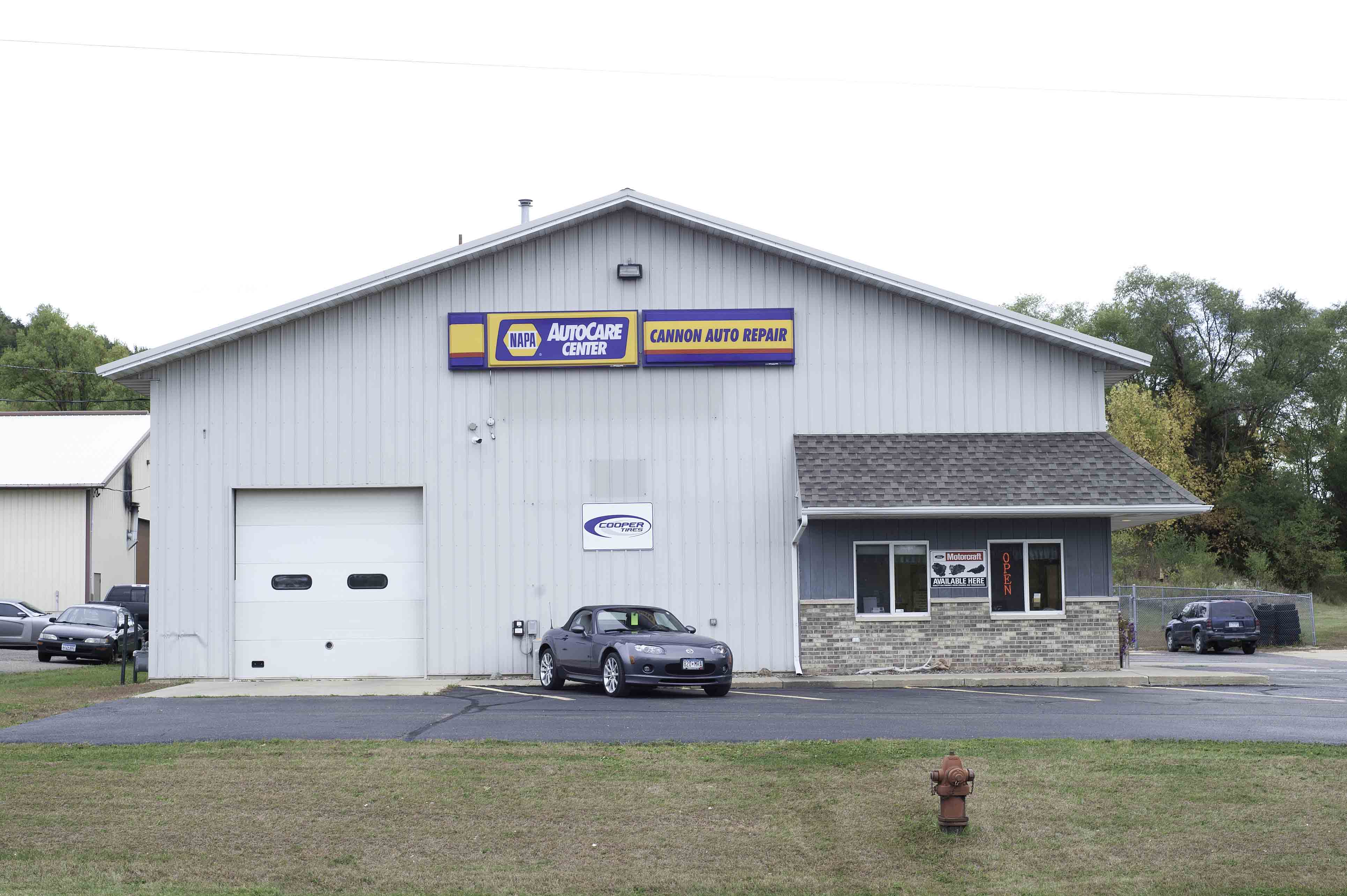 Auto Shop Outside Front View