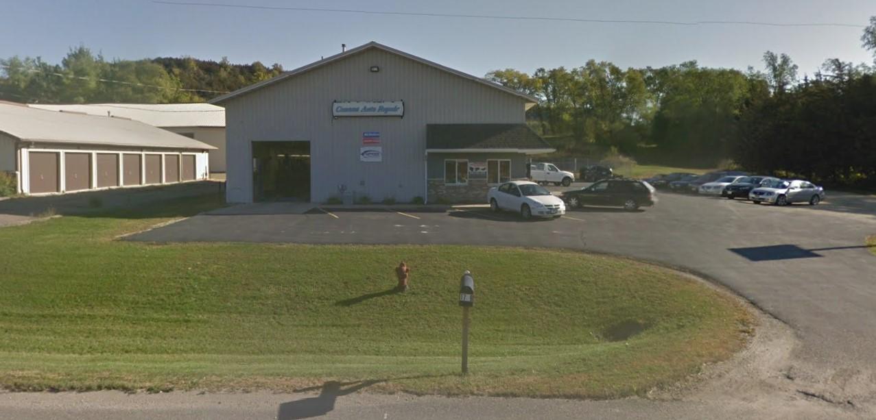 auto shop front exterior of Cannon Auto Repair in Cannon Falls, MN